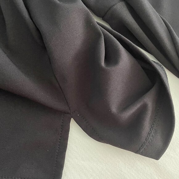 QVC Black 3/4 Sleeve Top 2X - Picture 6 of 8